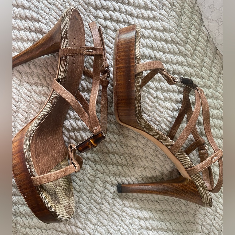 Gucci Women's Libeccio Sandals 36 - Picture 2 of 9